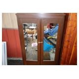 Vintage Chifferobe Cabinet With Mirors