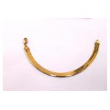 10K Yellow Gold Herringbone Bracelet