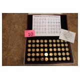 1999-2008 State Quarters 24 Karat Gold Mine