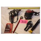 Electric Drill, Sander, Allen Set, PVC Cutter