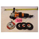 Electric Grinder with Several Grinder Wheels