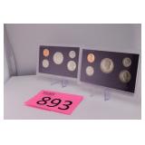 Two 1989 U.S. Coin Proof Sets