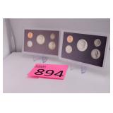 1989 & 1990 U.S. Coin Proof Sets