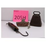 Vintage Scale, Bottle Opener, Bell