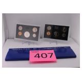 Two 1971 U.S. Mint Coin Proof Sets