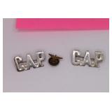 Vintage Civil Air Patrol Collar Pins/Angel Lapel