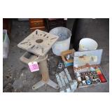 Tool Stand for Drill Pres, roof roll,