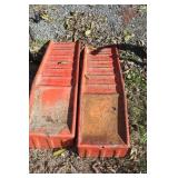 Two Metal Car Ramps