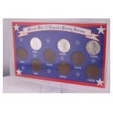 World War II Lincoln Penny Series
