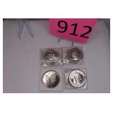 Four Uncirc. Presidential U.S. Medals