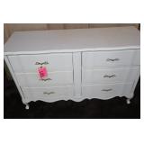 White 6 Drawer Dresser