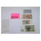 Vintage Russian Paper Money