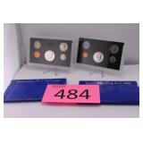 Two 1970 U.S. Mint Coin Proof Sets