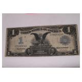 1899 $1 US Large Silver Black Eagle Certificate