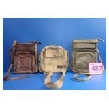 Three Like New Cross Body Bags