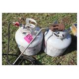 Propane Torch and Two Tanks