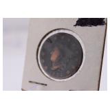 1828 Coronet Head Large One Cent