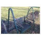 Wooden Swing with Frame