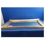 Light Gold Tent Concave Frame Mirror