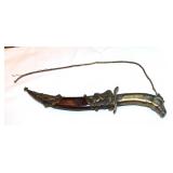 Decorative Stainless Steel Dagger with Sheath