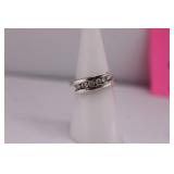 Sterling Silver with CZs Ring