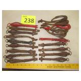 Collection of Spring Handled Stove Lid Lifters