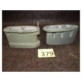 Two Johnson/Evinrude Gear Case Extensions