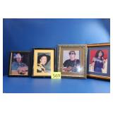 Country Music Stars Framed Photos