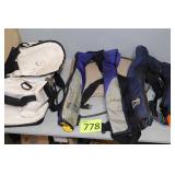 Two Life Jackets, Dog Heating Pad, Storage Bag