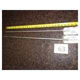 Two Vintage Outboard Motor Drive Shafts