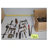 Box of Taps & Dies, Tap Holders, Die Holders