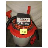Ridgid 5.25 HP Shop Vacuum