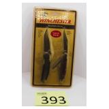 New 2004 Winchester 2 Knife Gift Set