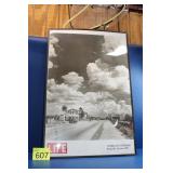 Life Poster of Route 66 1953 Texaco Gas Station