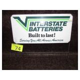 Interstate Batteries Battery Stand Sign