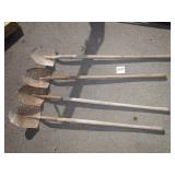 Four Shovels
