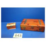 Two Treasure Chest Boxes