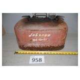 Johnson Vintage Fuel Tank