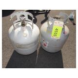 Two Empty LP Tanks