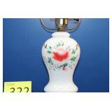 Hand Painted Electric Hurricane Lamp