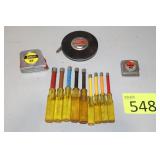 Snap On Nut Drivers / Tape Measures