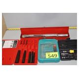 Bit Driver Sets, Torque Wrench, Pipe Extractors