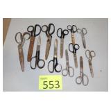 Twelve Pairs of Scissors
