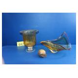Heavy Duty Blown Glass Bowl/Vase