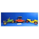 Sexton 1970s Cast Metal Antique Car Wall Hangers