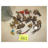 Bucket of Boil Valves, Cut Offs