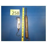 Antique B&W Co. Spring Balance Hanging Scale