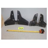 Two Hydrofoil Boat Motor Stabilizer