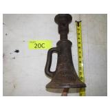 Antique Vulcan Cast Iron Screw Jack