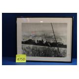 Sleeping Above Manhattan Framed Print